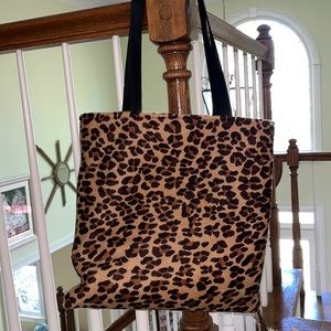 Hair on Hide Leather Tote